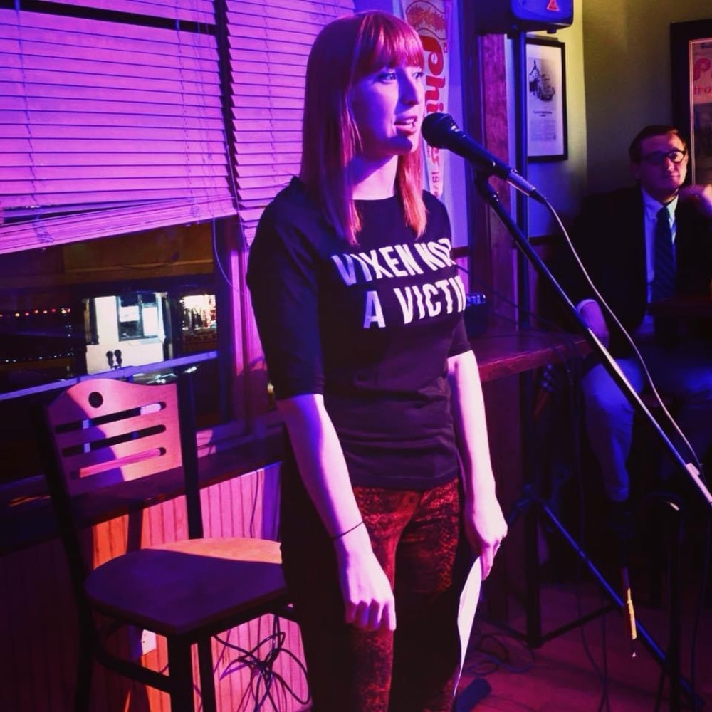 Vixen Not A Victim Black Shirt
